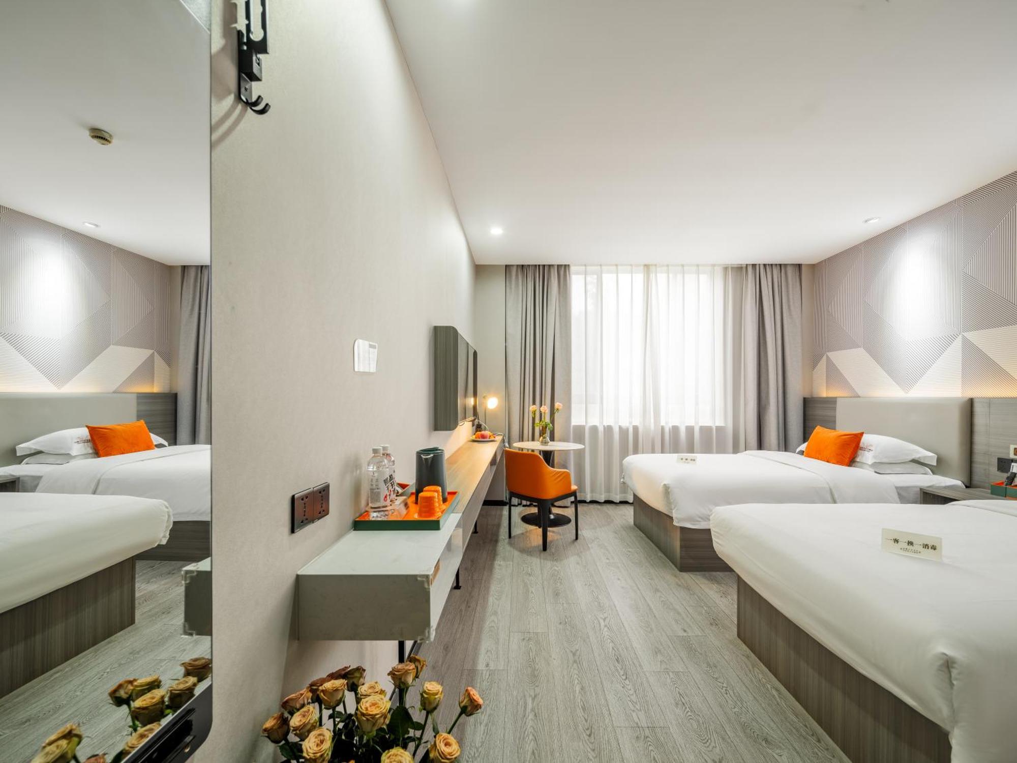 Orient Rose International Hotel Shanghai Buitenkant foto