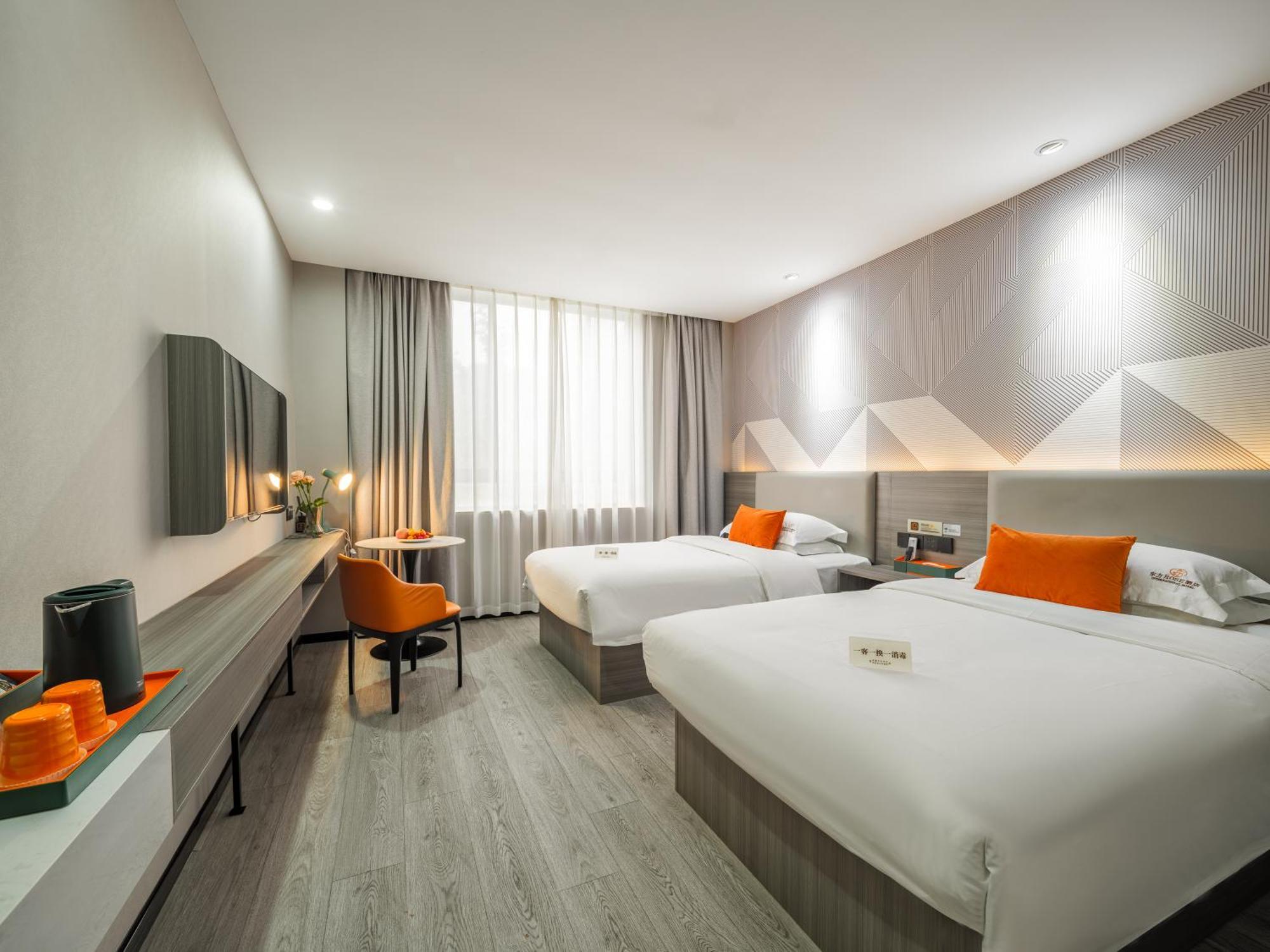 Orient Rose International Hotel Shanghai Buitenkant foto