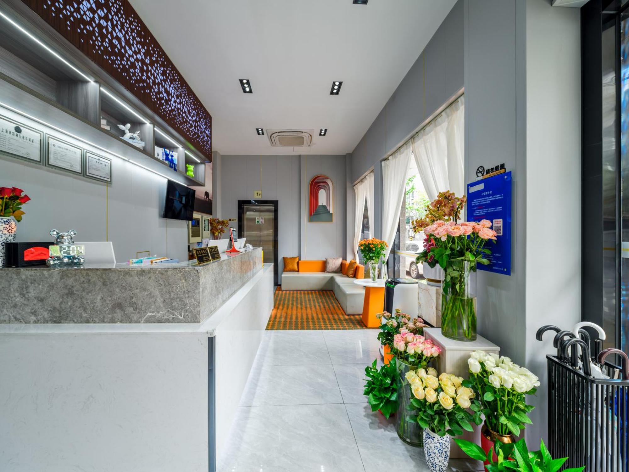 Orient Rose International Hotel Shanghai Buitenkant foto